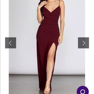Windsor Formal Dress Burgundy